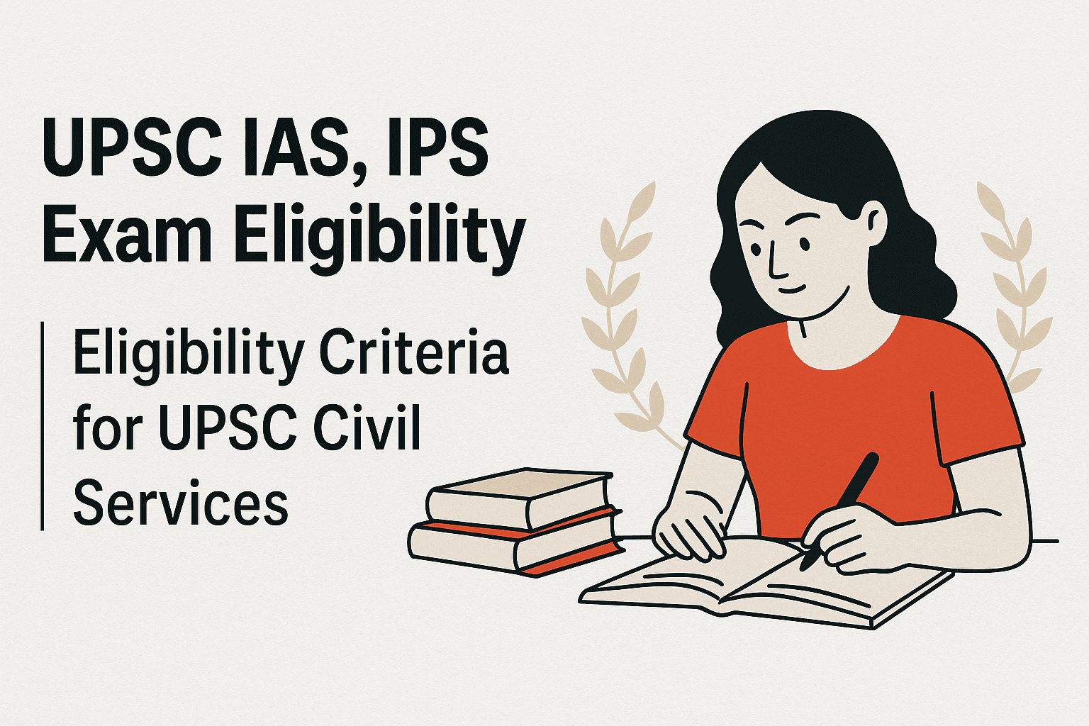 UPSC IAS IPS Exam Eligibility 2026 | Age, Qualification & Attempts